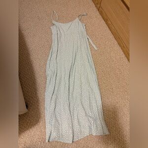 Brandy Melville Blue floral maxi dress